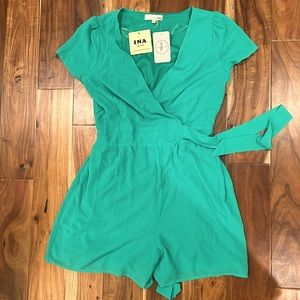 NWT Women’s Green Romper